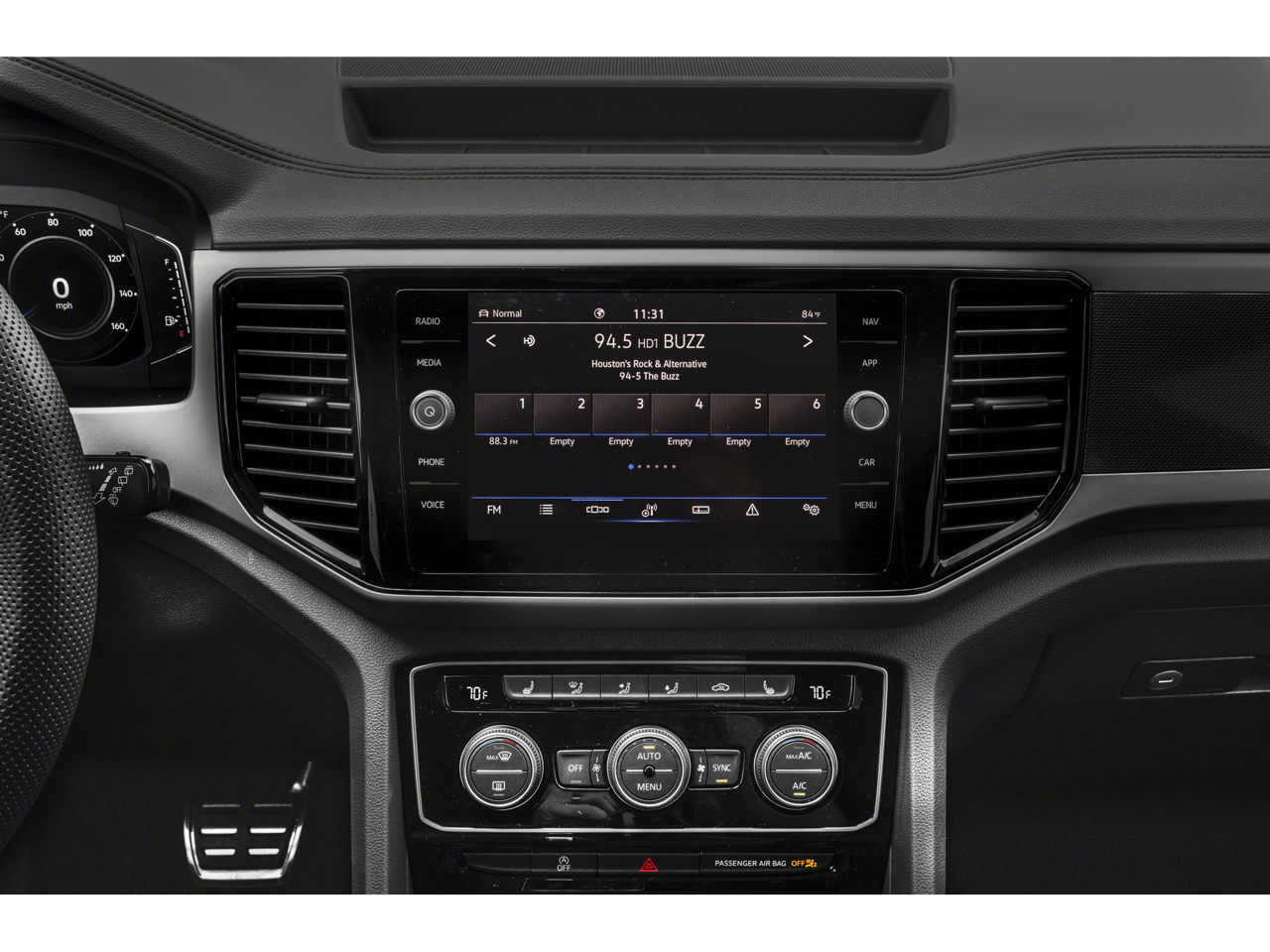 2023 Volkswagen Atlas Cross Sport 3.6L V6 SEL R-Line Black