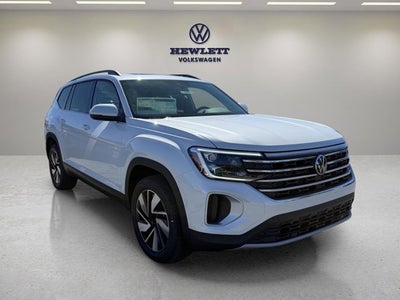 2026 Volkswagen Atlas 2.0T SE w/Technology with Captain's Chairs and Panoramic Sunroof Package