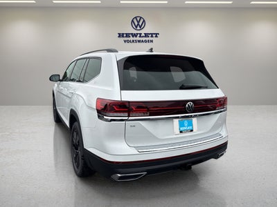 2026 Volkswagen Atlas 2.0T SE w/Technology with Captain's Chairs and Panoramic Sunroof Package