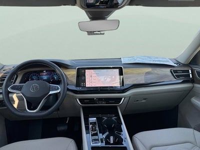 2026 Volkswagen Atlas 2.0T SE w/Technology with Captain's Chairs and Panoramic Sunroof Package