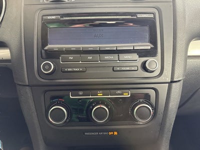 2014 Volkswagen Golf w/Conv & Sunroof