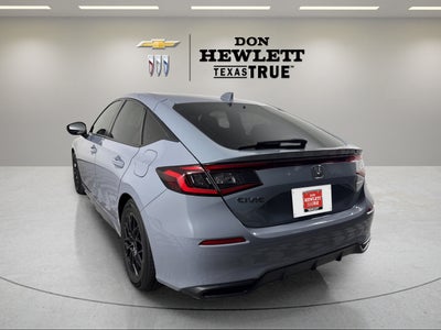 2022 Honda Civic Hatchback Sport