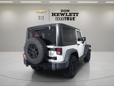 2016 Jeep Wrangler Willys Wheeler
