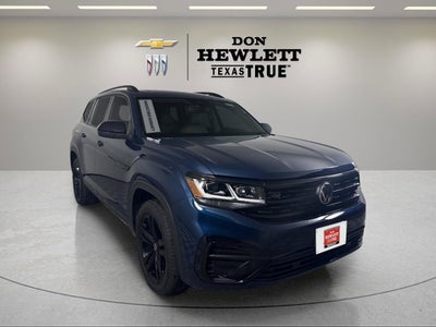 2023 Volkswagen Atlas 3.6L V6 SEL R-Line Black