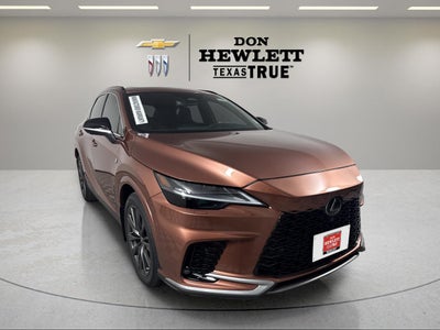 2024 Lexus RX 350 F SPORT Handling