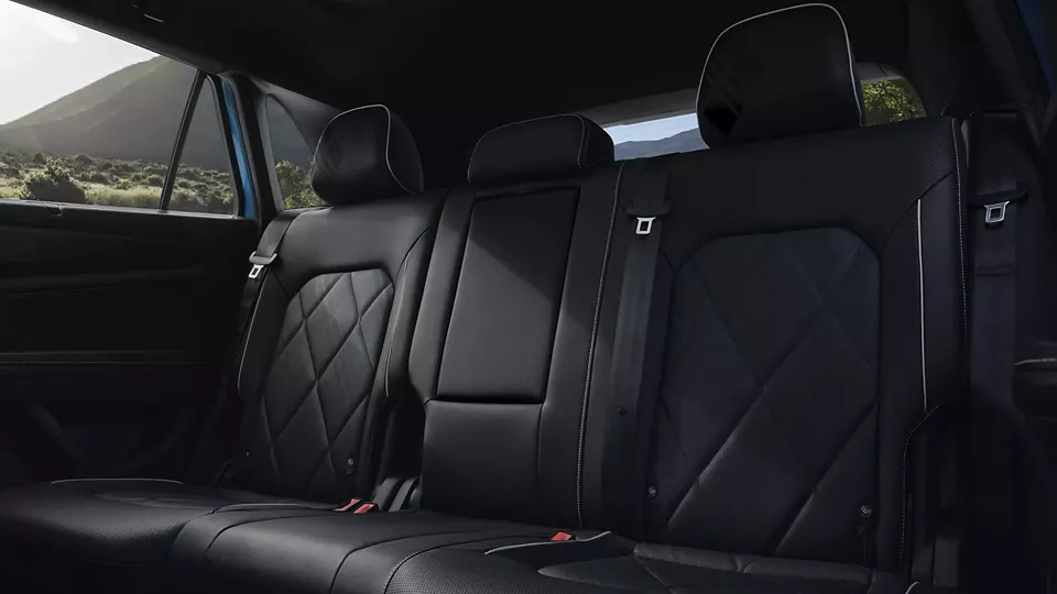 2026 Atlas Cross Sport rear seating area