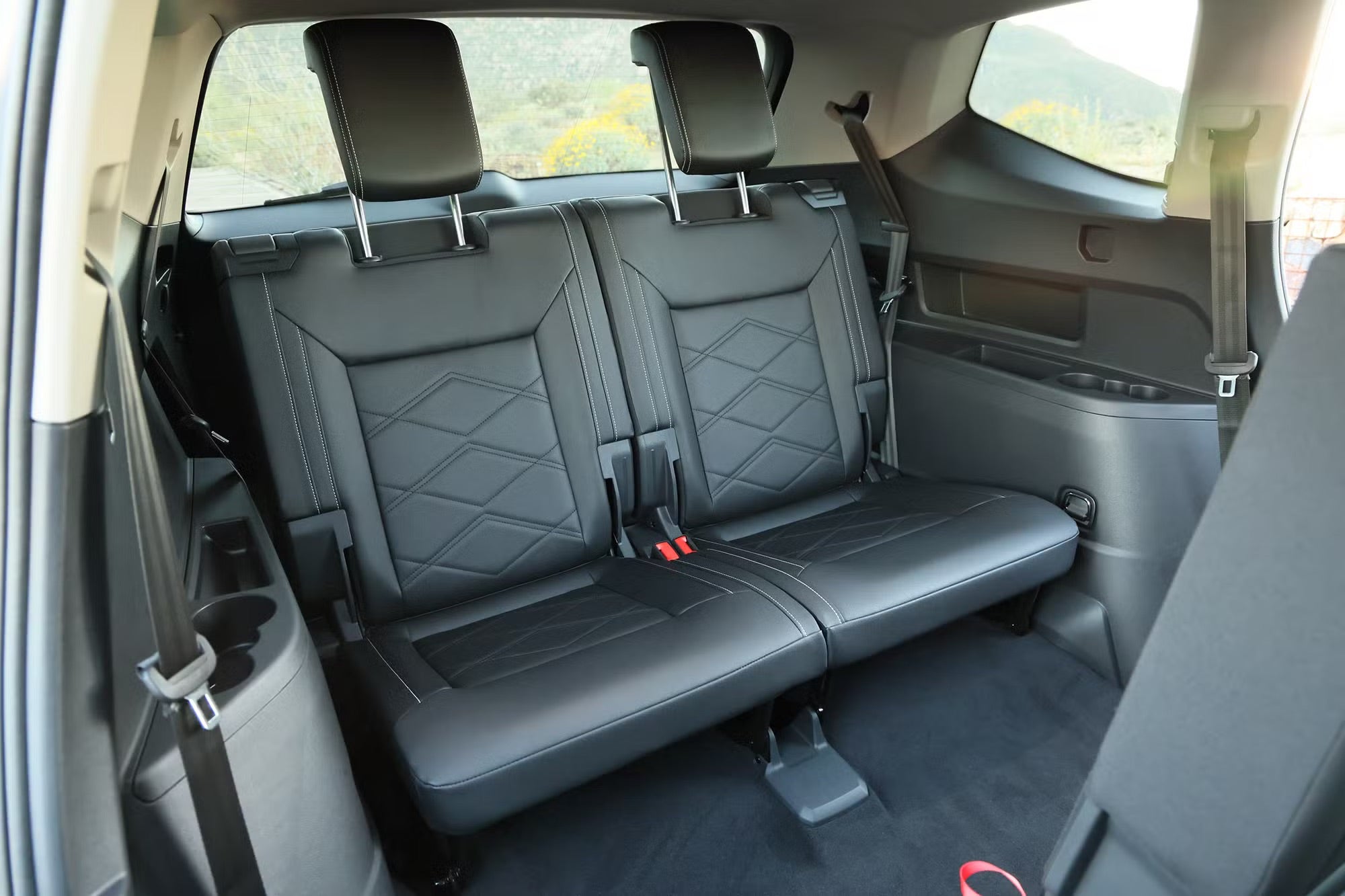Third-row seating in the 2026 Volkswagen Atlas SE