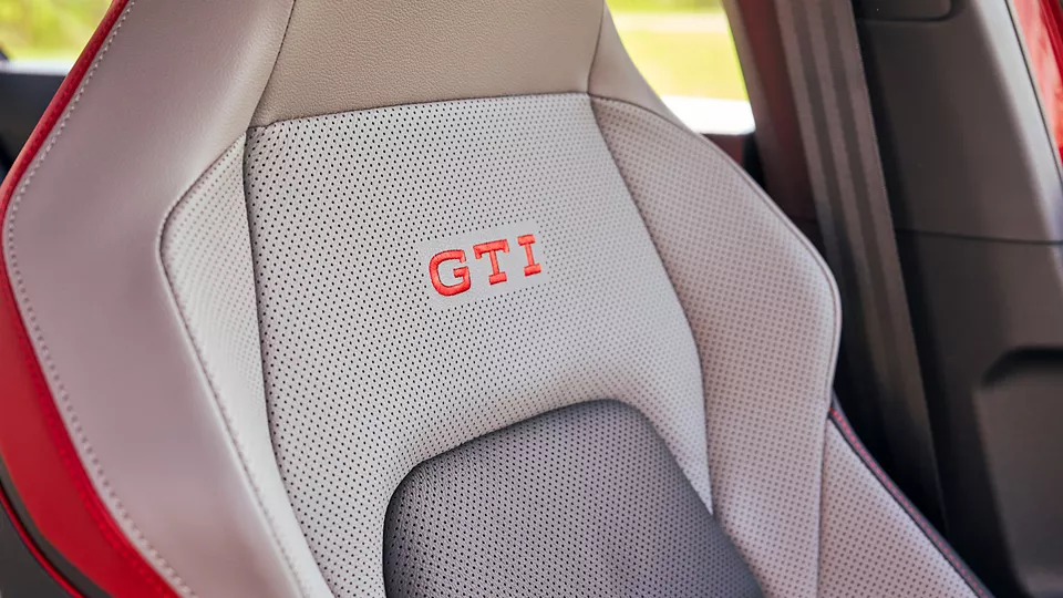 2026 Volkswagen Golf GTI front sport seats