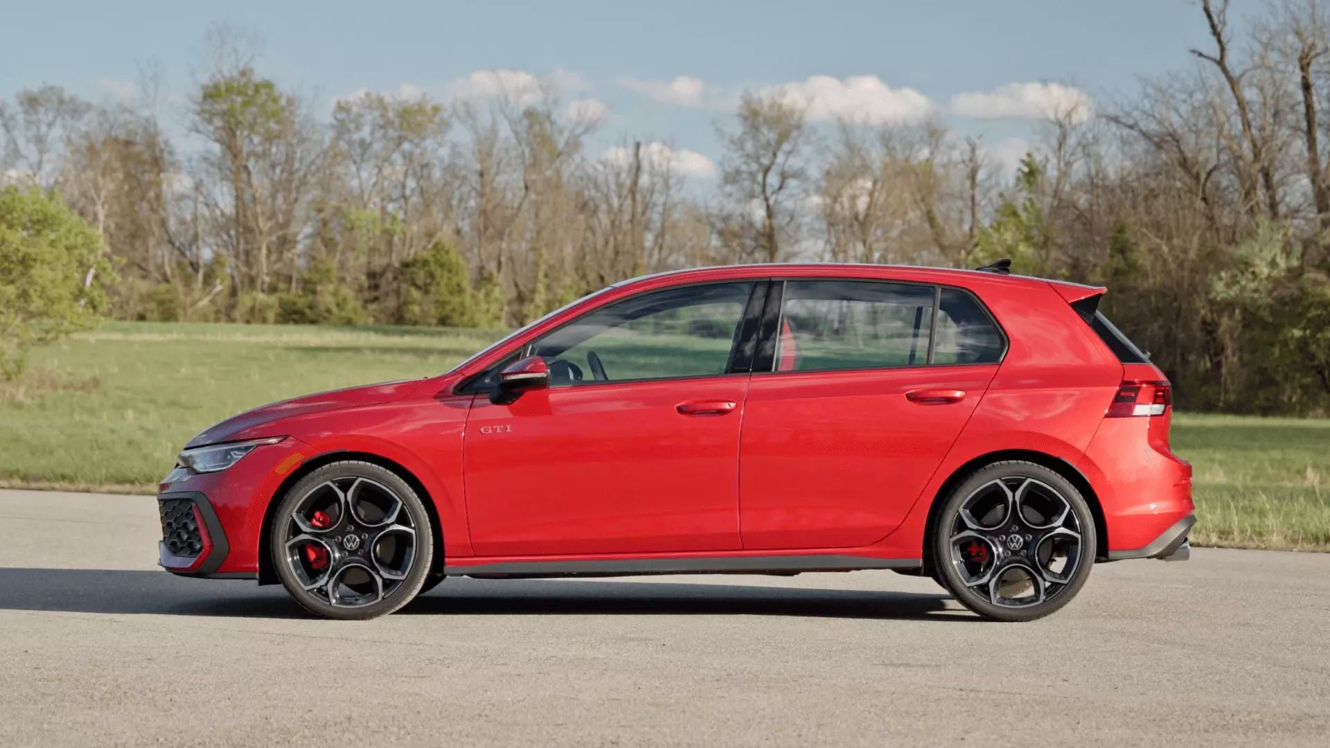 2026 Volkswagen Golf GTI side profile