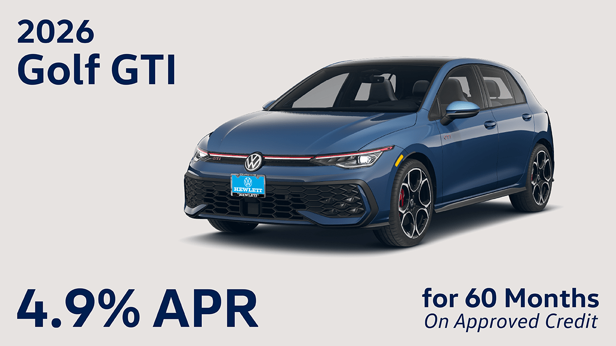 2026 Golf GTI 4.9% for 60 Months