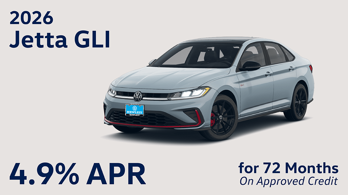 2026 Jetta GLI 4.9% for 72 Months