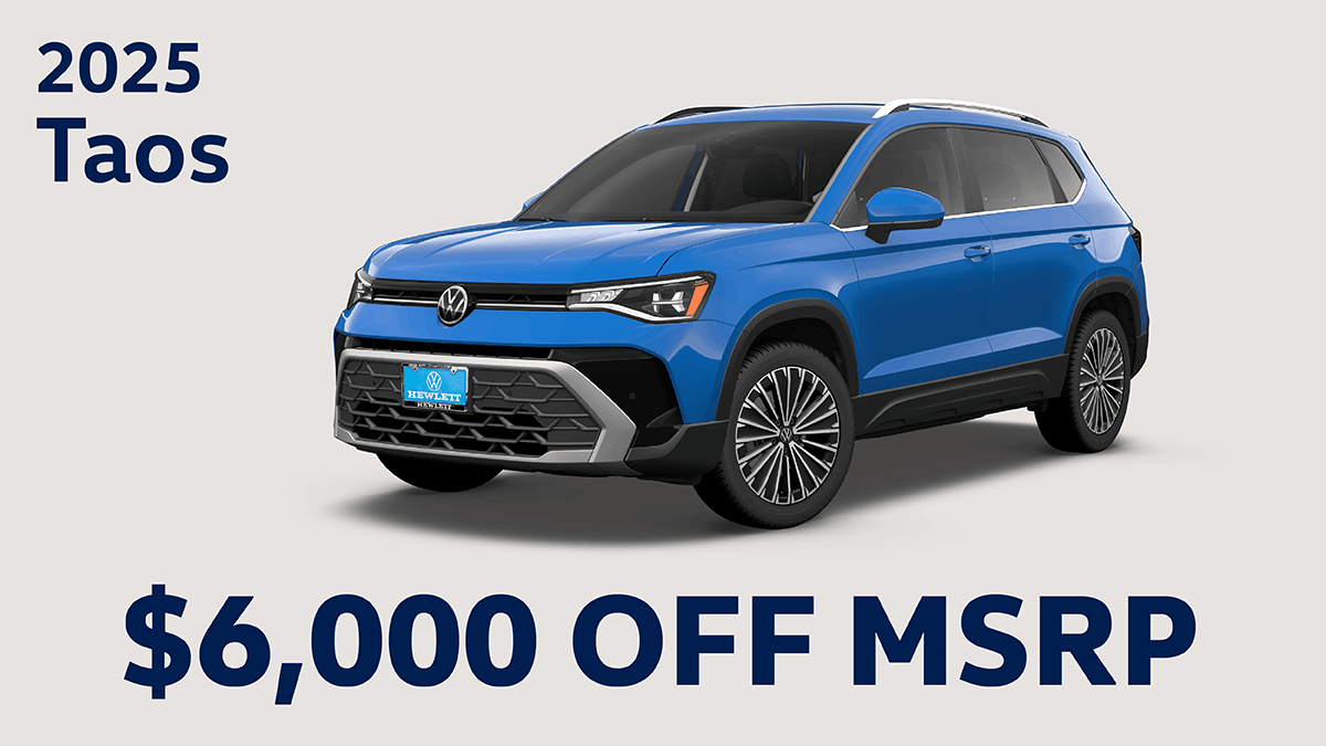 2025 Taos $6,000 off MSRP